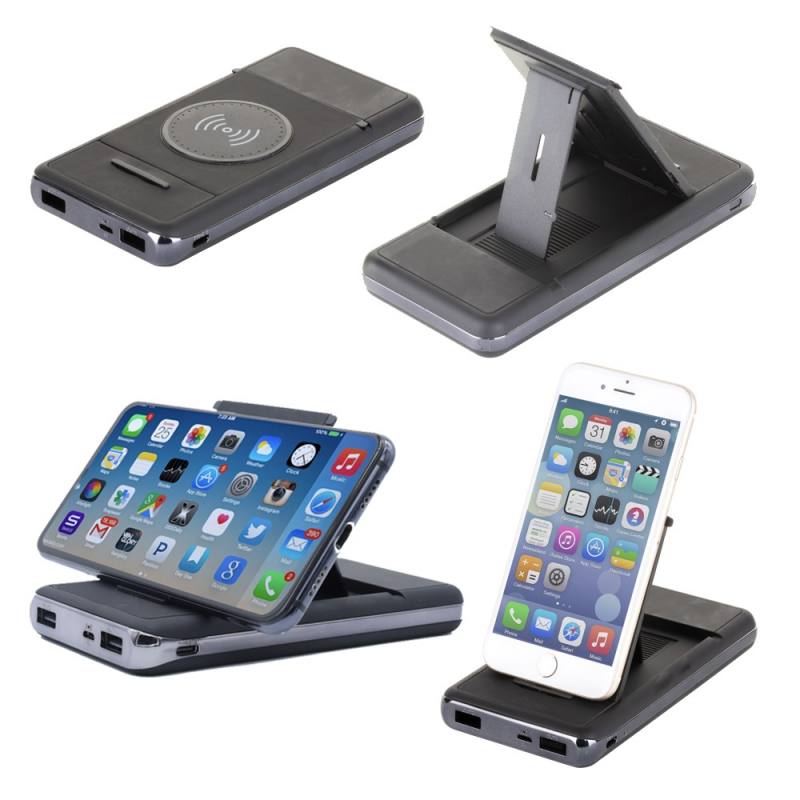 10000 mAh Wireless Power Bank Mobile Charger