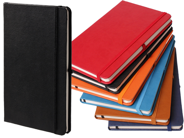13x21 cm Thermo Leather Hardcover Notebook