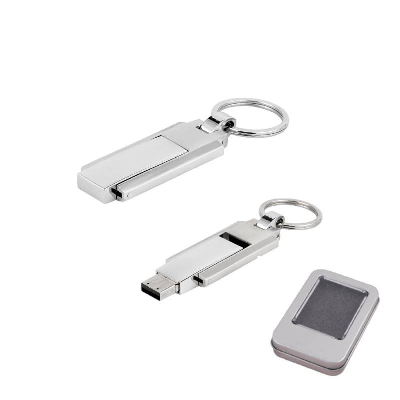 16GB Metal Keychain USB Memory Stick