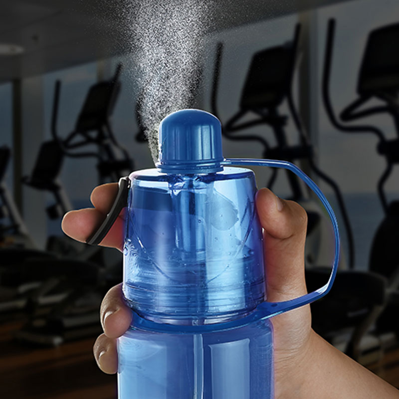 600 ml Spray Water Bottle for Athletes