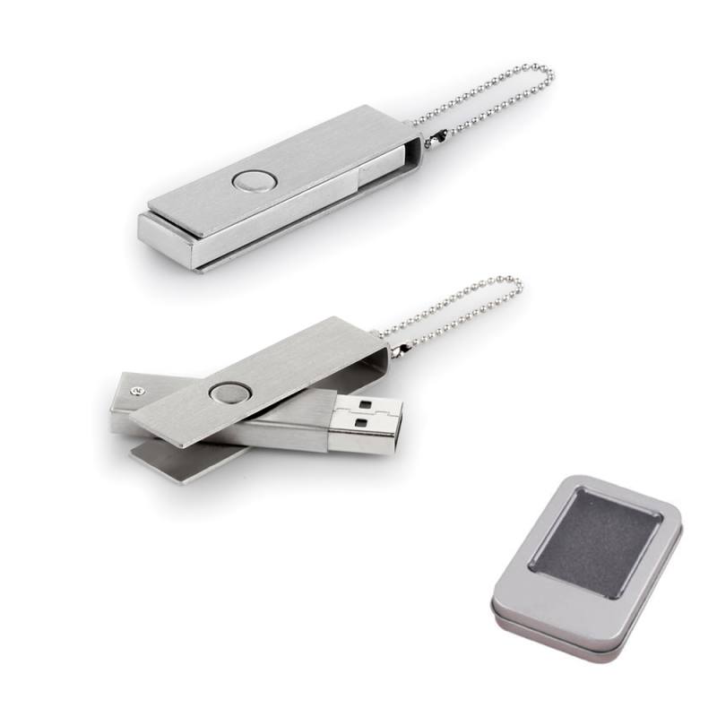 8 GB Metal Keychain USB Memory