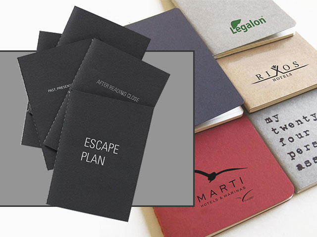 Cardboard Cover Filexible Eco Notebook (13x21 cm)