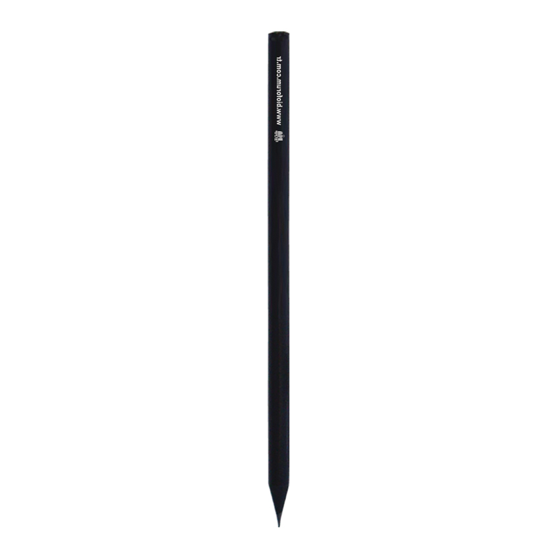 Natural Black Round Pencil (Wooden Body)