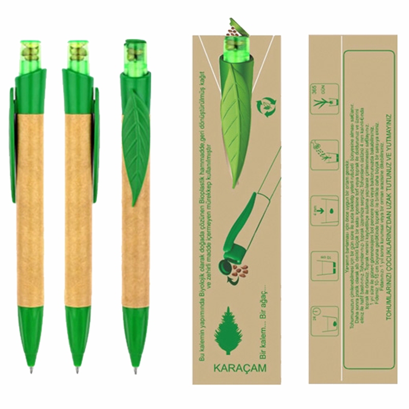 Palpoint Pen with seed