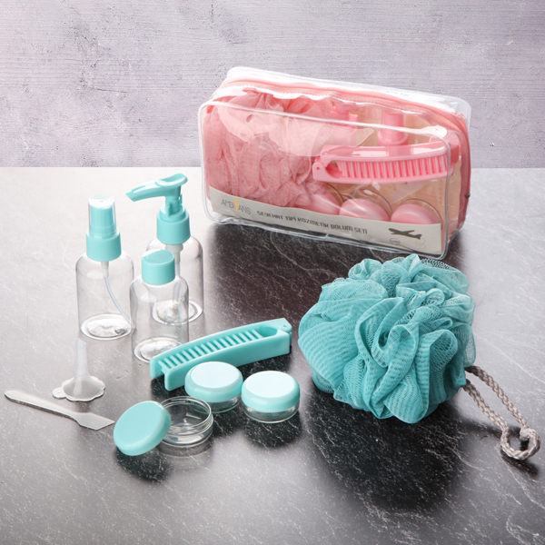 Travel Type Cosmetic Filling Set With Bag