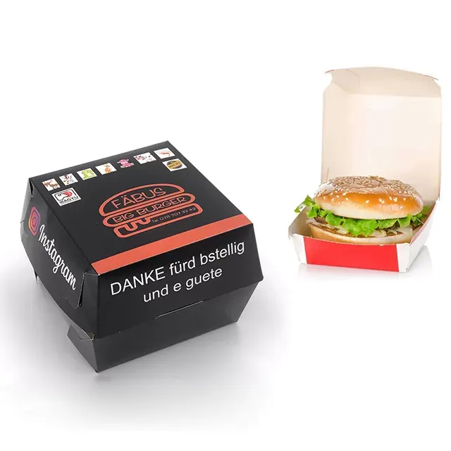 90x90x70 mm Hamburger Box