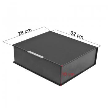 SHK-4625 - Artificial Leather (Plastic Case) Set Box (32x28,5x10 cm)