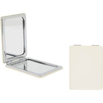 Rectangular artificial leather mirror