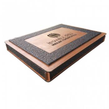 Gift Leather Engraved Wooden Gift Box