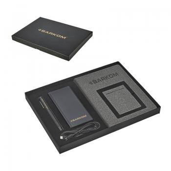 VIP-5062 - Gift Set - PowerBank - Notebook - Pen Set