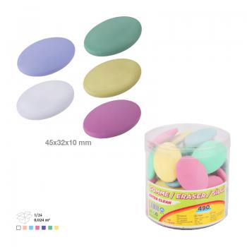 Promotional Mixed Color Eraser