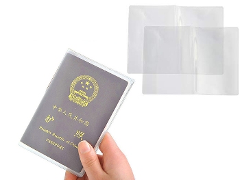 Transparent Silicone Passport Cover