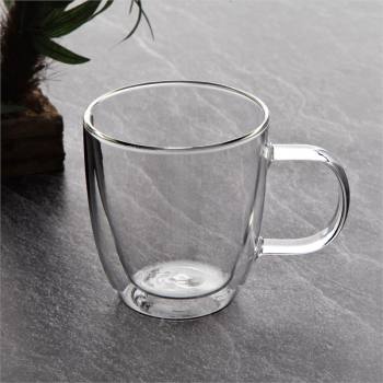 Double Walled Glass Mug 310 ml