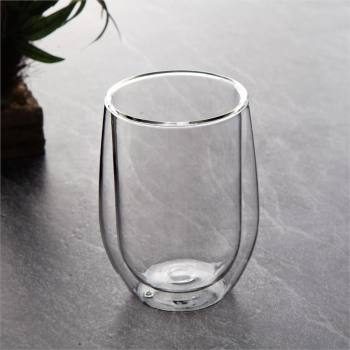 Double Walled Glass Mug 330 ml